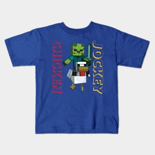 Chicken-Jockey Kids T-Shirt